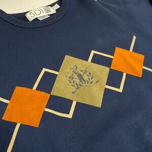 Vintage 90s SDI Golfer Sweatshirt Sweater Rare Heavyweight Vtg Sport Golf Large